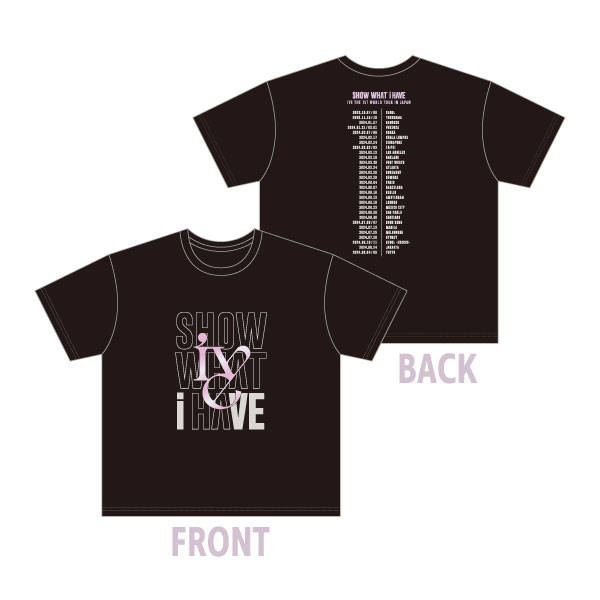 Tシャツ/BLACK