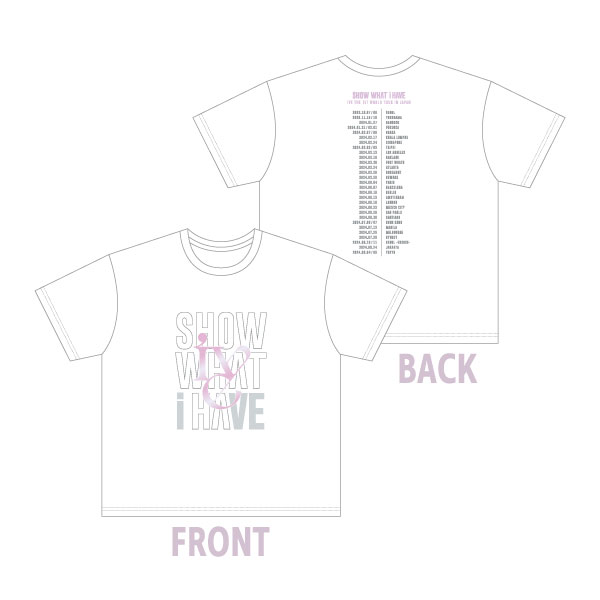 Tシャツ/WHITE