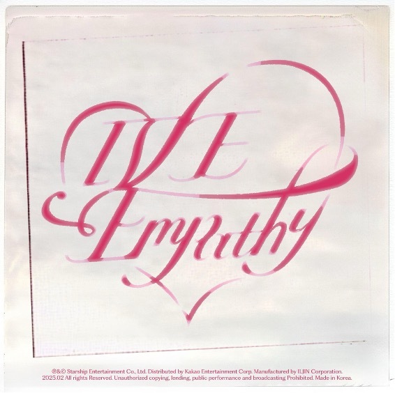 IVE empathy サノク イソ attitude IVE THE 3rd EP <IVE EMPATHY>本日リリース！ダブルタイトル曲