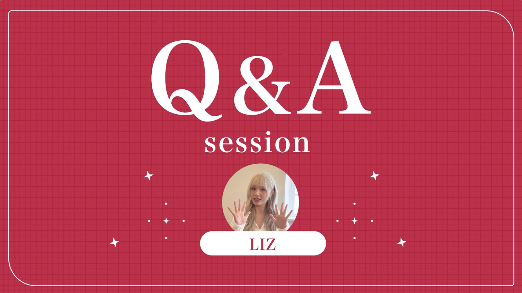 VIDEO更新！】Q＆A -LIZ ver.- | NEWS | IVE JAPAN OFFICIAL SITE